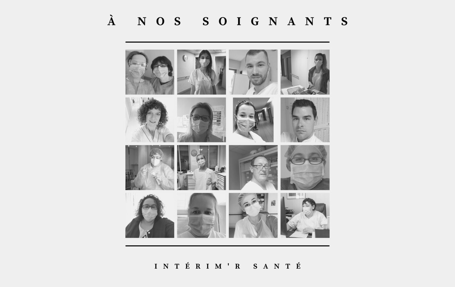 Interim’r Santé lance son single « À nos soignants »