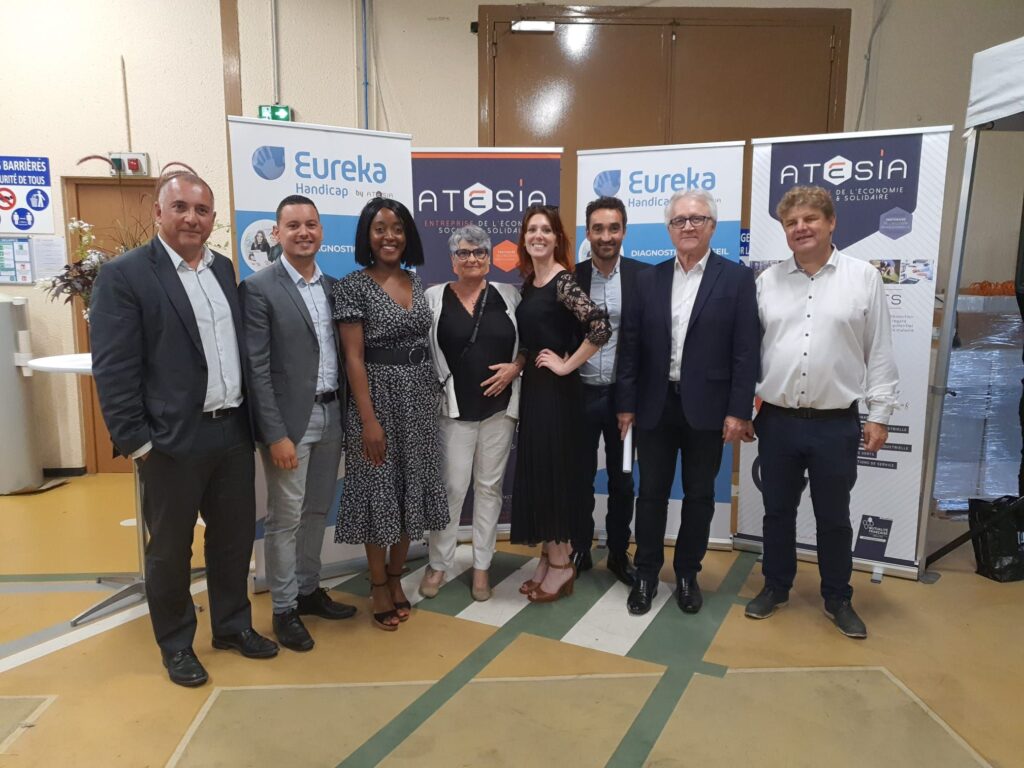 Inauguration à Mâcon de la 1ère EATT : Eureka Handicap by Atésia