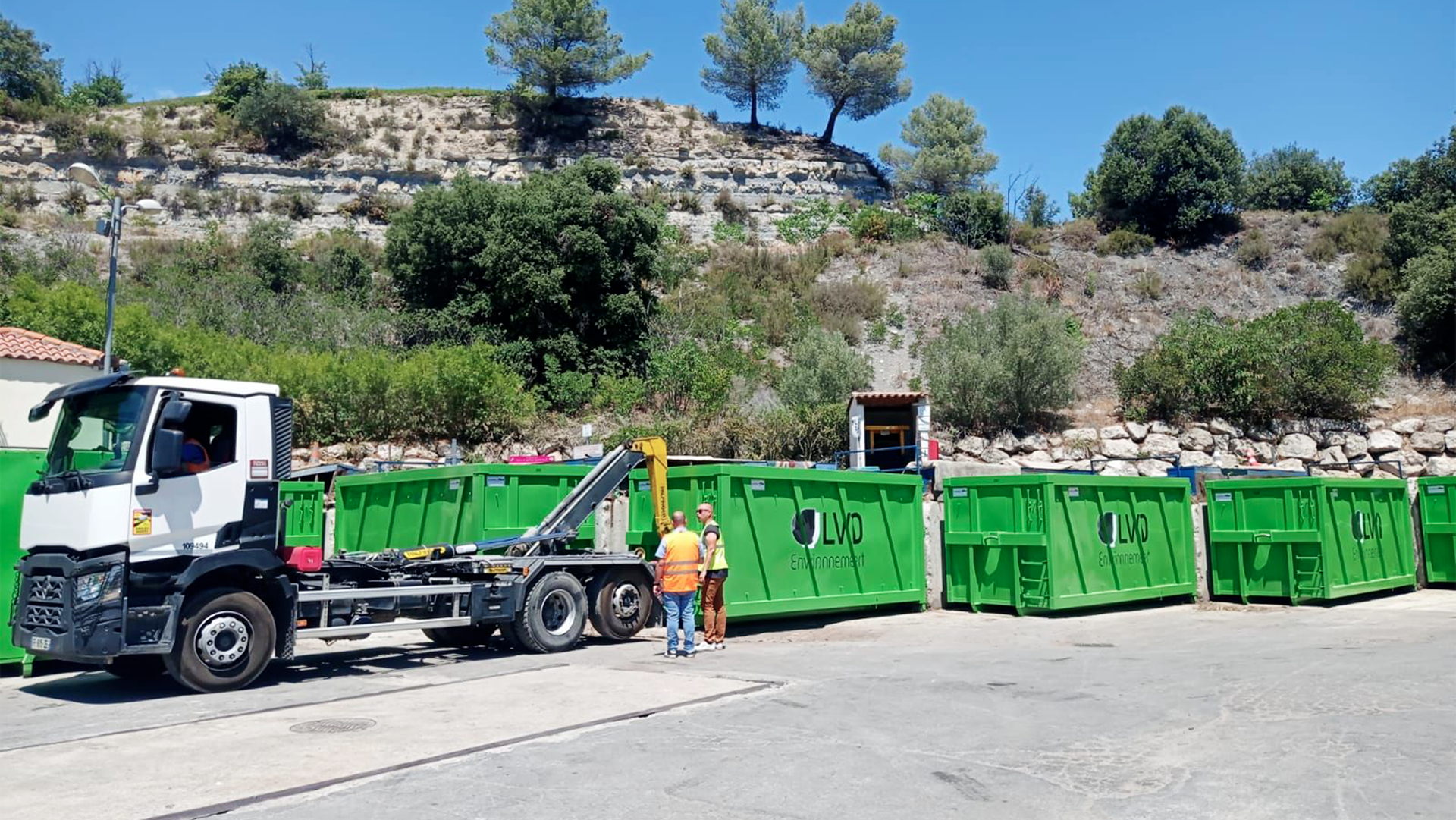 LVD Environnement remporte le marché de la déchèterie de Peypin