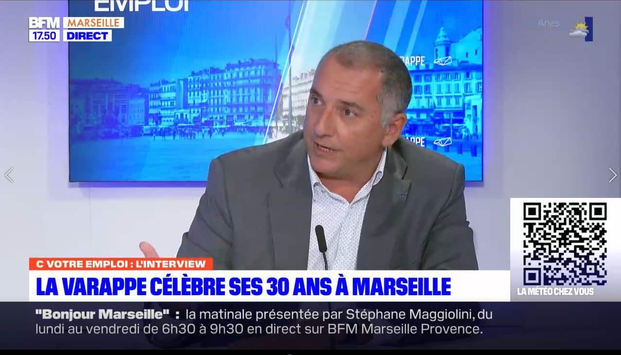 BFM Marseille Provence x La Varappe : C VOTRE EMPLOI : 21/09/2022