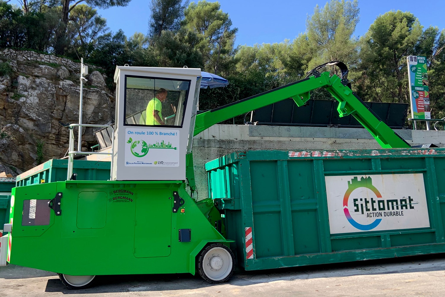 LVD Environnement vers un avenir plus vert avec le compacteur électrique