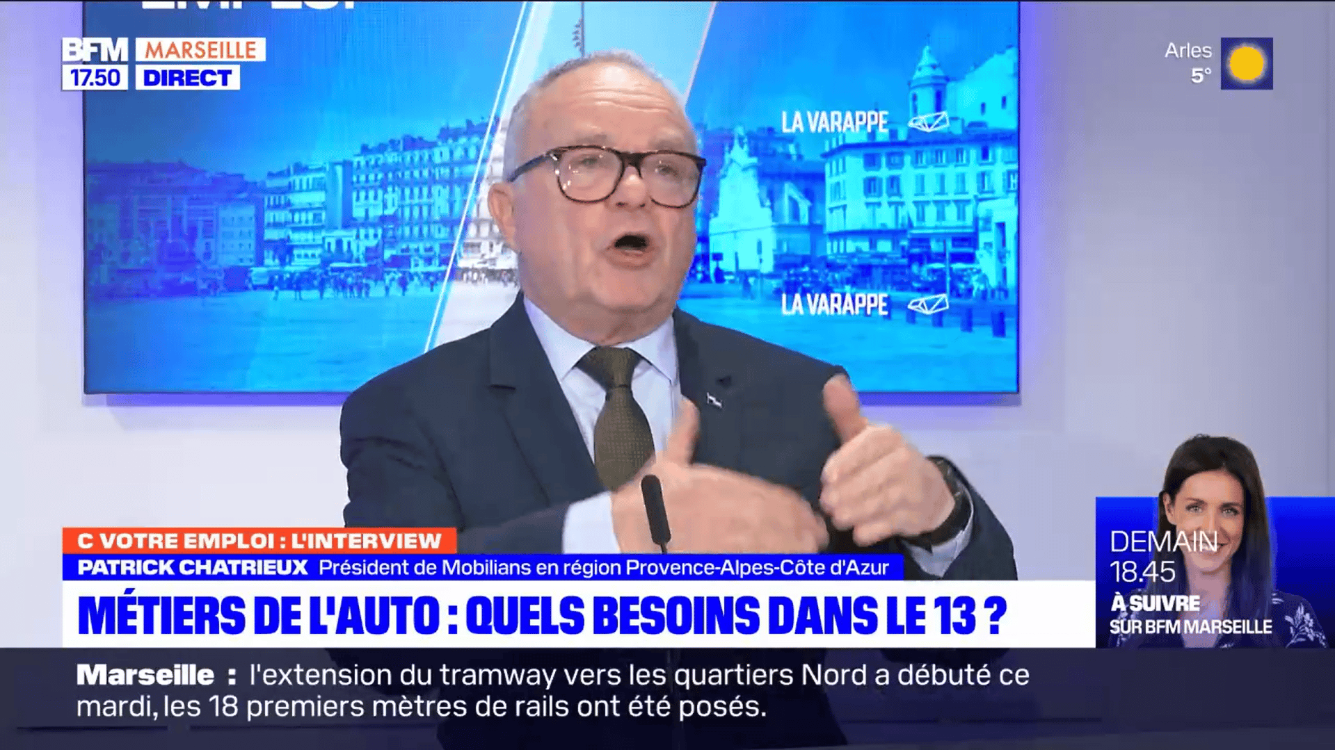 BFM Marseille Provence x La Varappe : C VOTRE EMPLOI : 08/02/2023