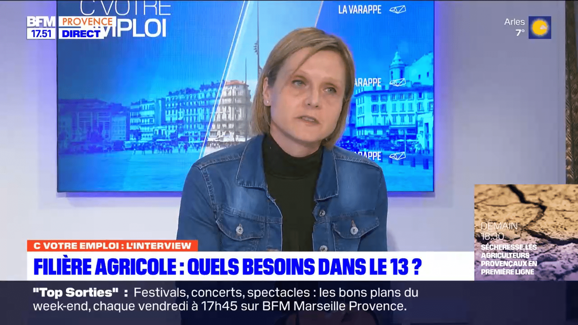 BFM Marseille Provence x La Varappe : C VOTRE EMPLOI : 01/03/2023