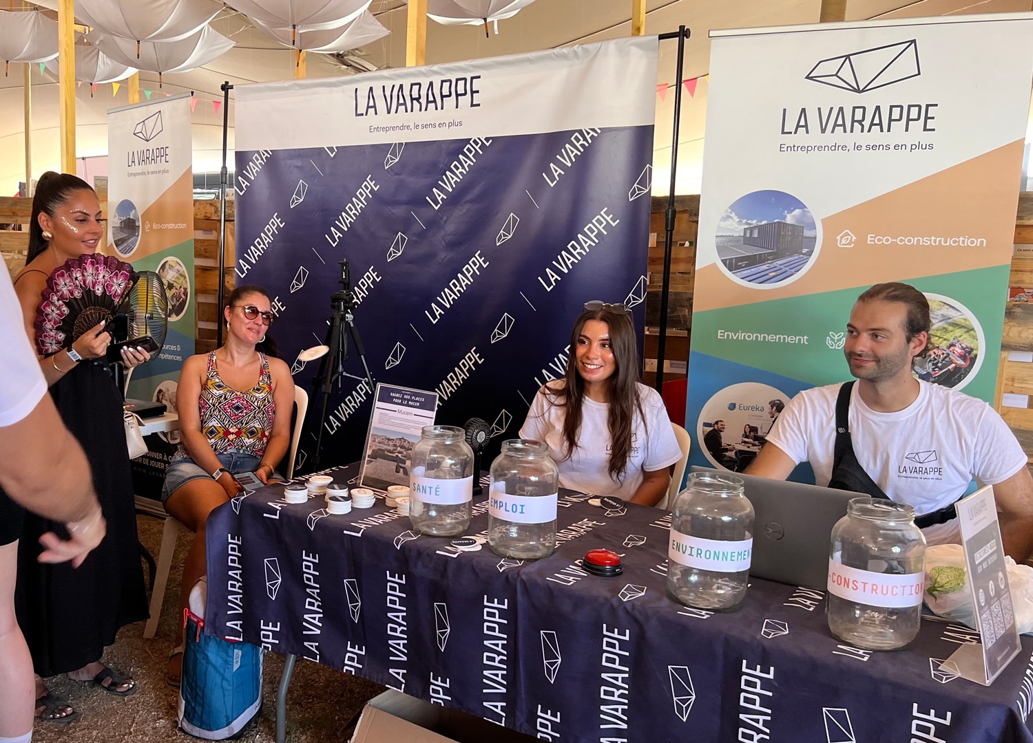 La Varappe accompagne les festivaliers du Delta Festival 2023