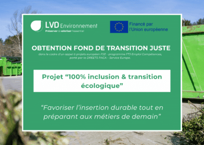Projet 100% inclusion & transition écologique : un projet engagé pour l’emploi et la planète