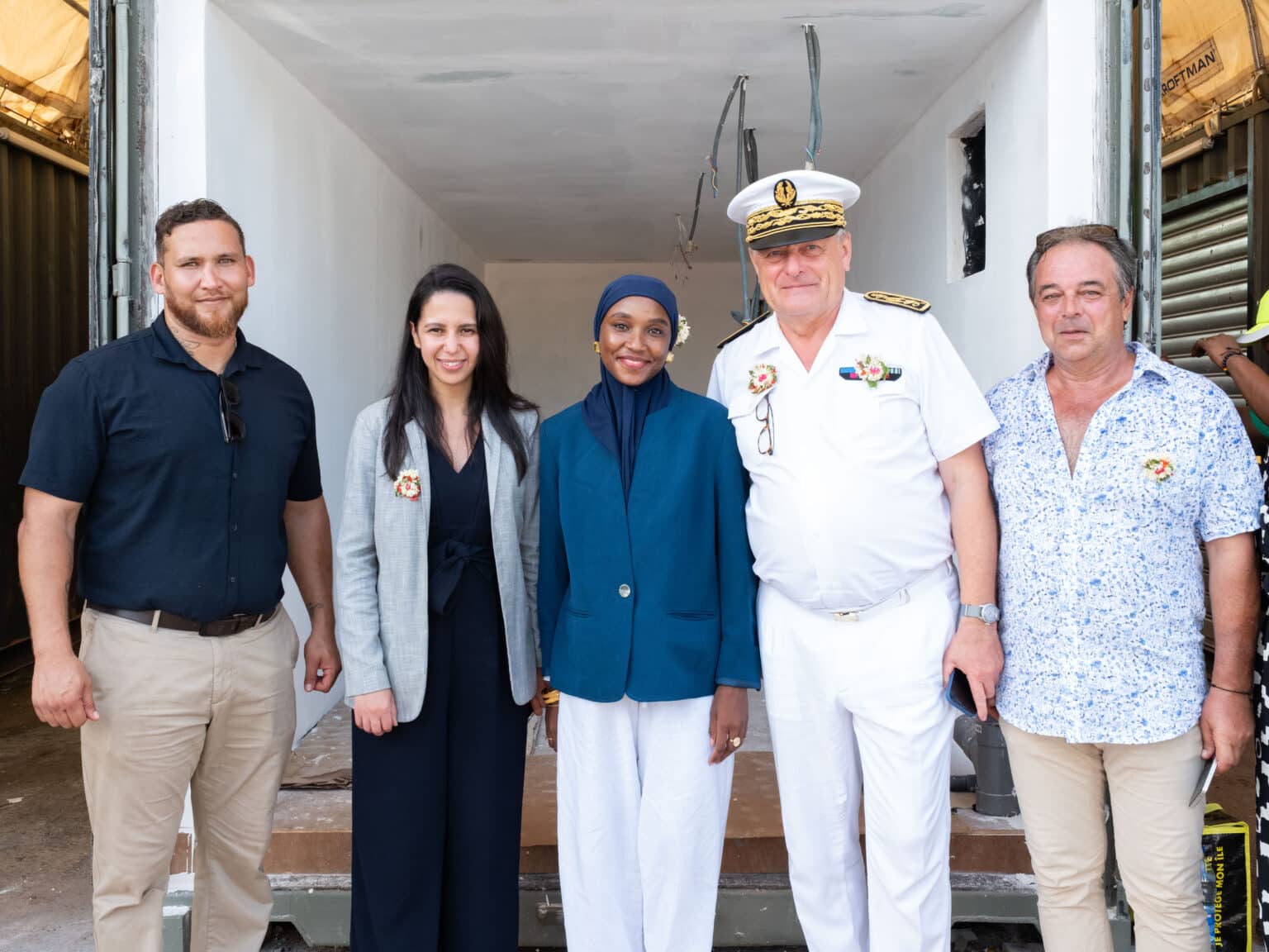 Nos filiales mobilisées à Mayotte lors d’une visite ministérielle