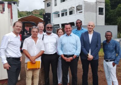 Quand l’inclusion rencontre l’innovation à Mayotte : Visite de Thibaut Guilluy chez Homeblok